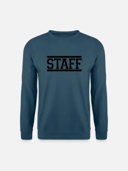 staff - Unisex Pullover - Indigoblau