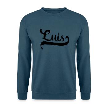 (luis) - Unisex Pullover - Indigoblau - Vorne