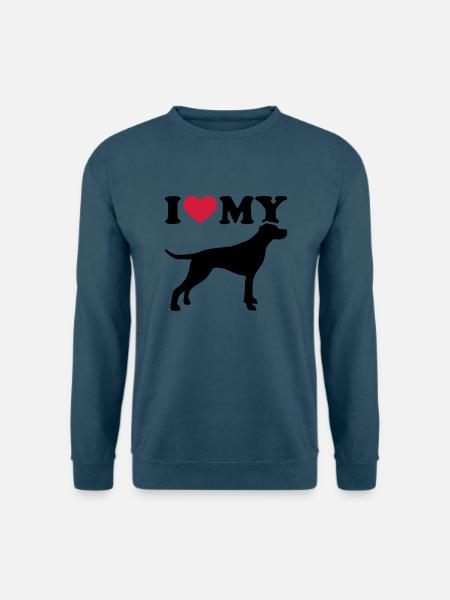 English Pointer - Unisex Pullover - Indigoblau
