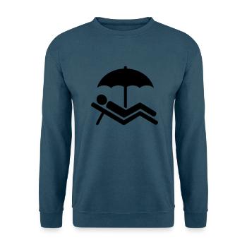 Strand - Unisex Pullover - Indigoblau - Vorne