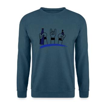 Festival - Unisex Pullover - Indigoblau - Vorne