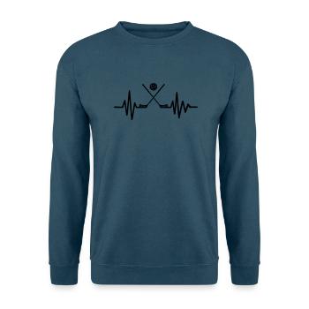 Floorball - Unisex Pullover - Indigoblau - Vorne