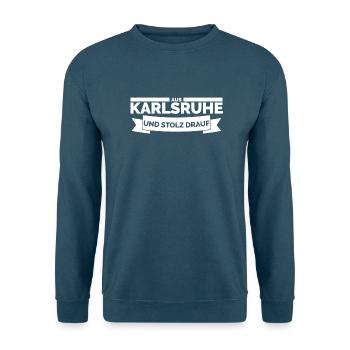 KARLSRUHE - Unisex Pullover - Indigoblau - Vorne
