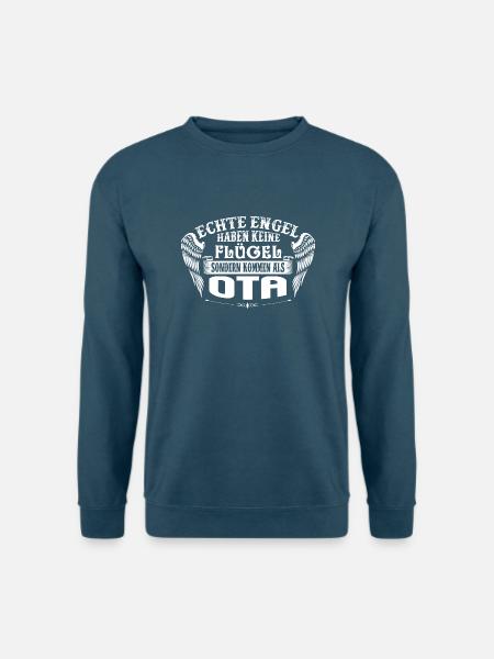 Engel sind OTA - Unisex Pullover - Indigoblau