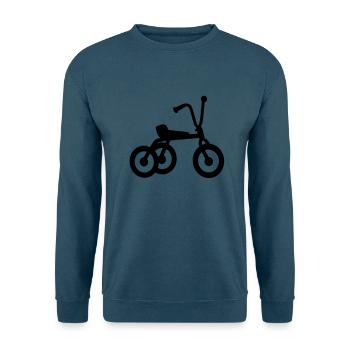 Dreirad Kind - Unisex Pullover - Indigoblau - Vorne