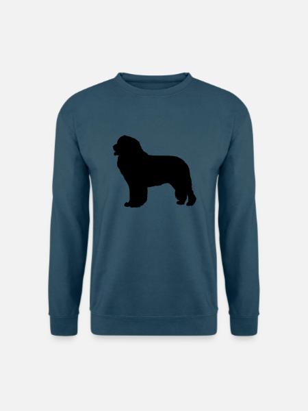 Newfoundland Dog - Unisex Pullover - Indigoblau
