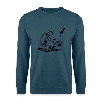 Elektroinstallateur - Unisex Pullover - Indigoblau - Vorne