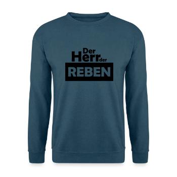 der herr der reben - Unisex Pullover - Indigoblau - Vorne