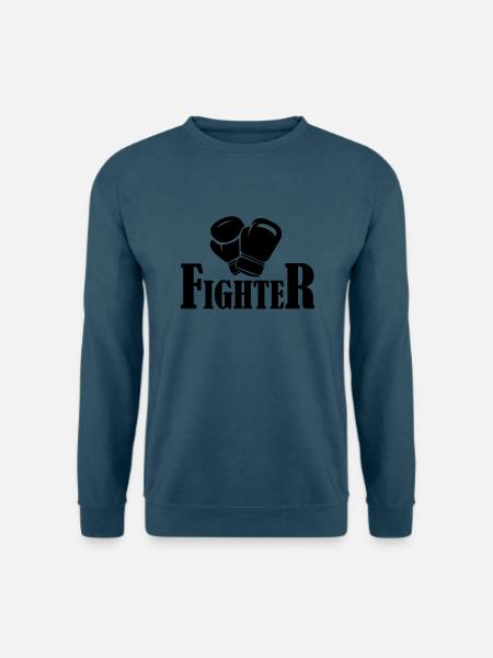 fighter - Unisex Pullover - Indigoblau