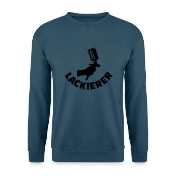 Lackierer - Unisex Pullover - Indigoblau - Vorne