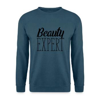 beauty expert - Unisex Pullover - Indigoblau - Vorne