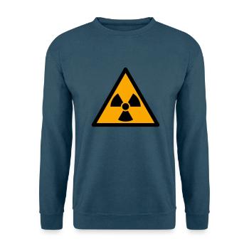 Radioaktiv - Unisex Pullover - Indigoblau - Vorne