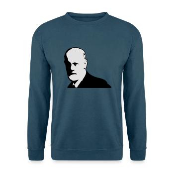 Sigmund Freud - Unisex Pullover - Indigoblau - Vorne