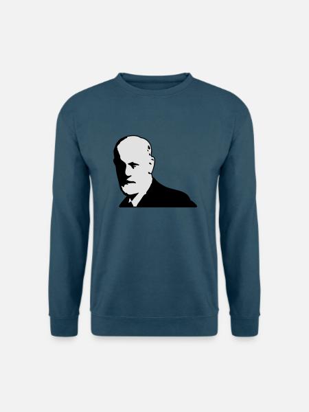 Sigmund Freud - Unisex Pullover - Indigoblau