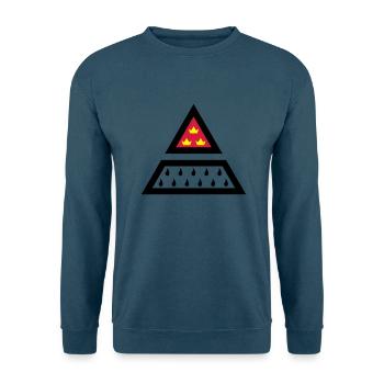 Köln Wappen Dreieck Farbe - Unisex Pullover - Indigoblau - Vorne