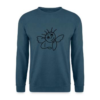 Gelangweilter Engel - Unisex Pullover - Indigoblau - Vorne