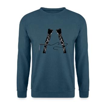 domina - Unisex Pullover - Indigoblau - Vorne