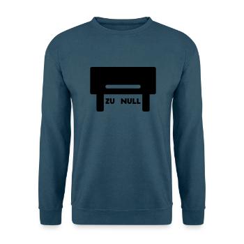 tischkicker kicker - Unisex Pullover - Indigoblau - Vorne