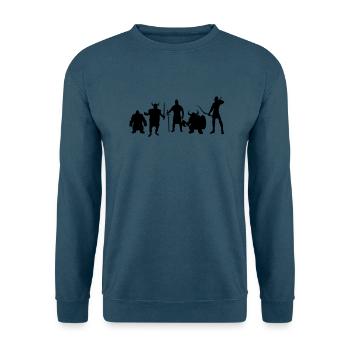 fantasy - Unisex Pullover - Indigoblau - Vorne