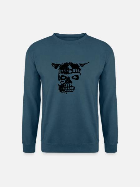 Viking Skull 1 - Unisex Pullover - Indigoblau