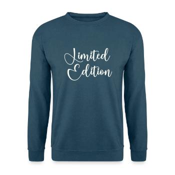 limited edition 1 - Unisex Pullover - Indigoblau - Vorne