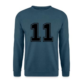 elf - Unisex Pullover - Indigoblau - Vorne