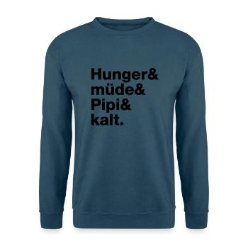 DIE 4 PROBLEME VON FRAUEN - Unisex Pullover - Indigoblau - Vorne