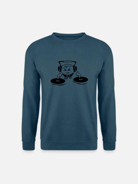 DeeJay - Unisex Pullover - Indigoblau