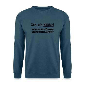 ich bin köchin - Unisex Pullover - Indigoblau - Vorne