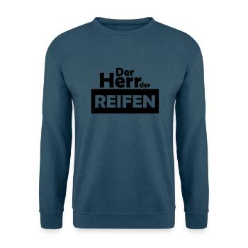 reifen - Unisex Pullover - Indigoblau - Vorne