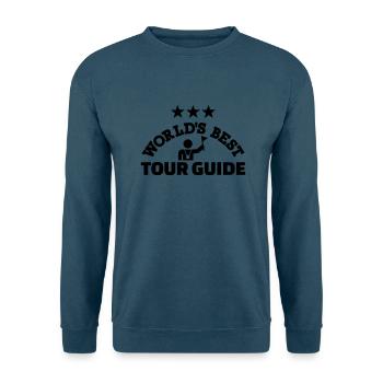 Reiseleiter - Unisex Pullover - Indigoblau - Vorne