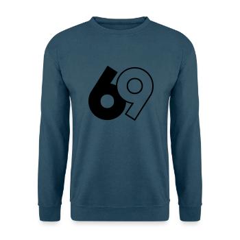 69 - Unisex Pullover - Indigoblau - Vorne