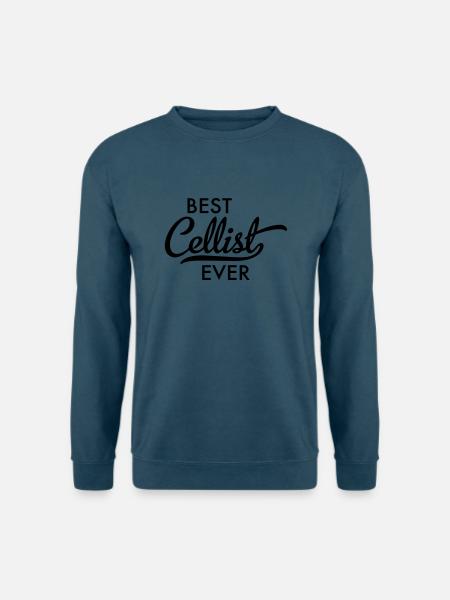 Cellist - Unisex Pullover - Indigoblau