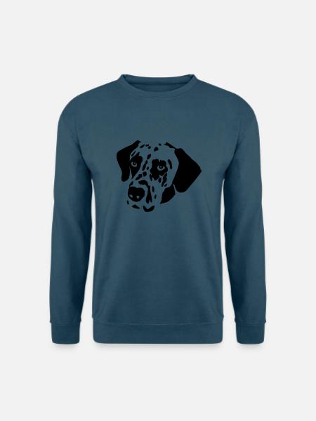 Dalmatiner Hund - Unisex Pullover - Indigoblau