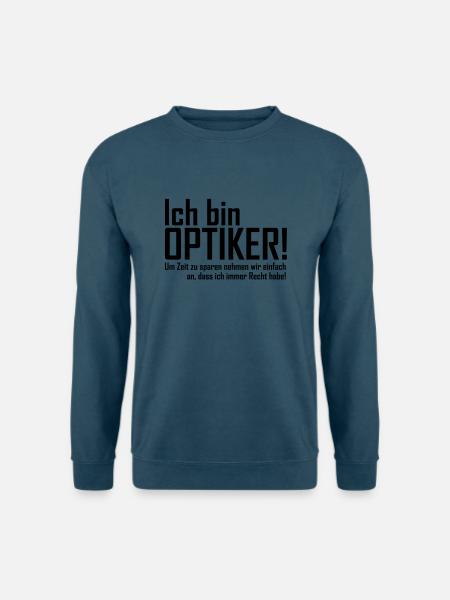 ich bin optiker - Unisex Pullover - Indigoblau