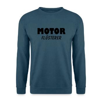 motor flüsterer - Unisex Pullover - Indigoblau - Vorne