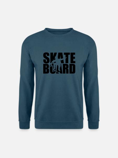 Skateboard - Unisex Pullover - Indigoblau