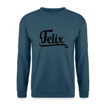 (felix) - Unisex Pullover - Indigoblau - Vorne