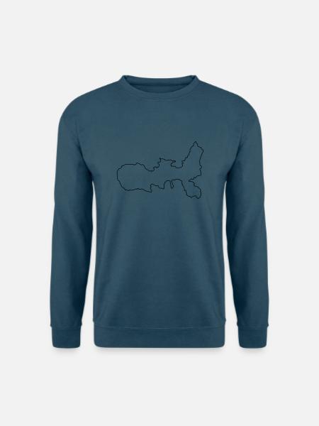 Elba - Unisex Pullover - Indigoblau