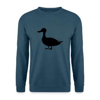 Ente - Unisex Pullover - Indigoblau - Vorne