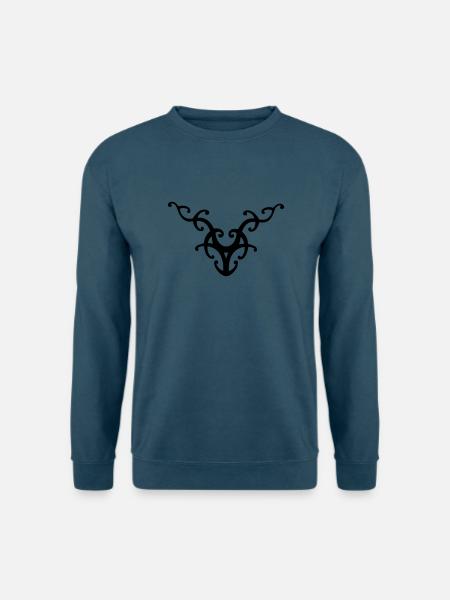 Polynesia-Tribal - Unisex Pullover - Indigoblau