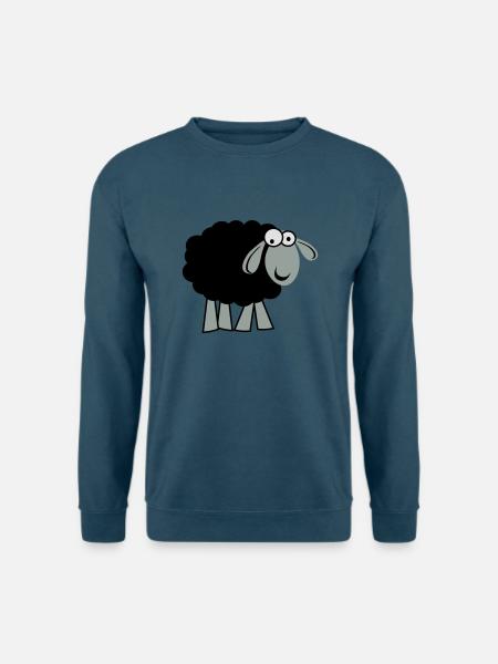 Schaf - Unisex Pullover - Indigoblau