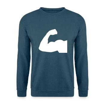 Arm 3 - Unisex Pullover - Indigoblau - Vorne