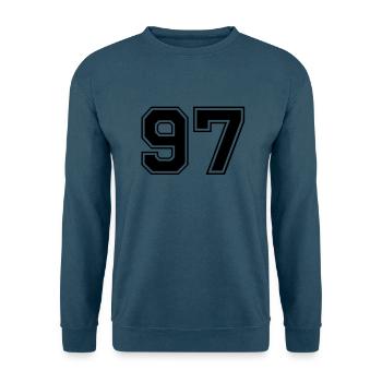 97 - Unisex Pullover - Indigoblau - Vorne