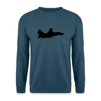 F-14 Tomcat - Unisex Pullover - Indigoblau - Vorne