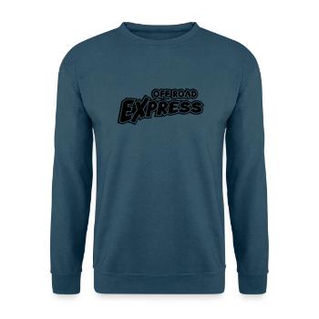 Off Road Express 4x4 Offroad T-Shirt - Unisex Pullover - Indigoblau - Vorne