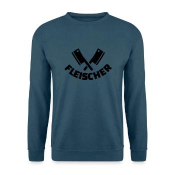 Fleischer - Unisex Pullover - Indigoblau - Vorne