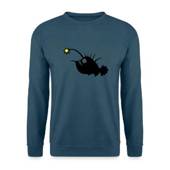 Anglerfisch - Unisex Pullover - Indigoblau - Vorne