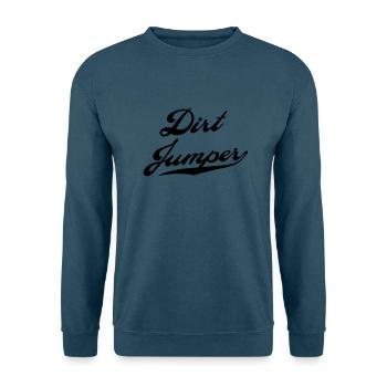 dirt jumper - Unisex Pullover - Indigoblau - Vorne