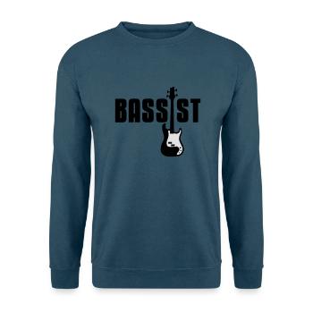 bassist - Unisex Pullover - Indigoblau - Vorne